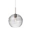 Besa Lighting Wave 10 Cord Pendant, Clear, Satin Nickel Finish, 1x60W Incandescent 1JT-462761-SN - alternate 1